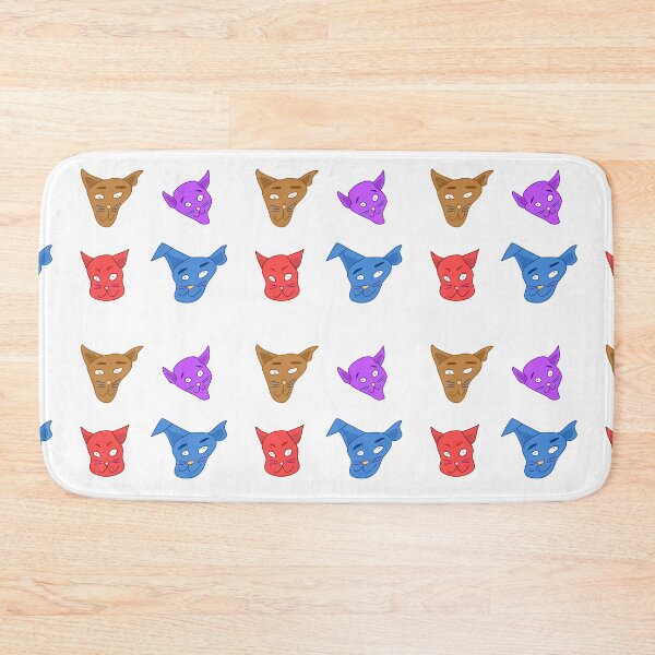 Item preview, 4 Wacky Colorful Cats designed and sold by 420igor.