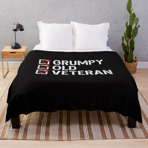 Item preview, Grumpy Old Veteran Patriotic American Military Veteran designed and sold by icm4639.