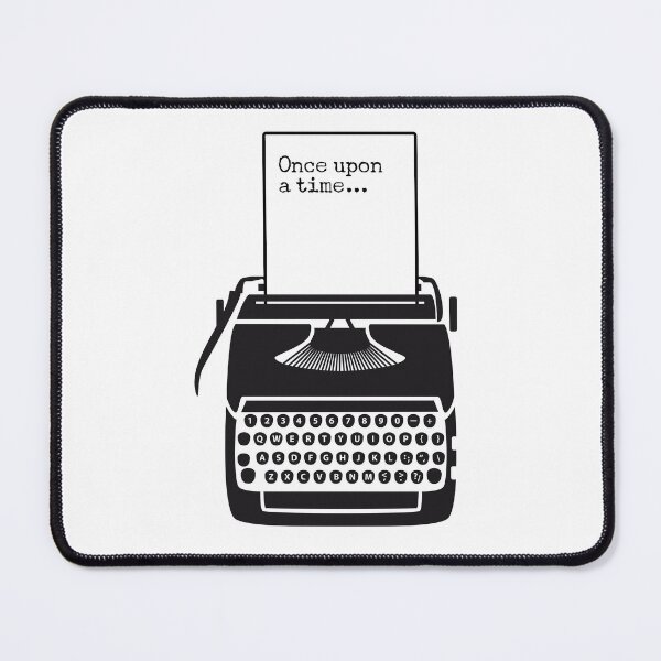 Item preview, Once Upon A Time - Writerly Inspiration - Typewriter Quote designed and sold by HeatherMoonArt.