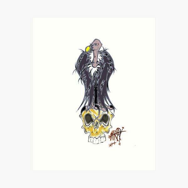 Weirdcore Aesthetic Pastel Goth Soft Evil Vulture Framed Print by