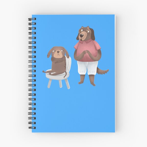 Item preview, Bad Dog and mumma dog looking worried designed and sold by jasmineberry.