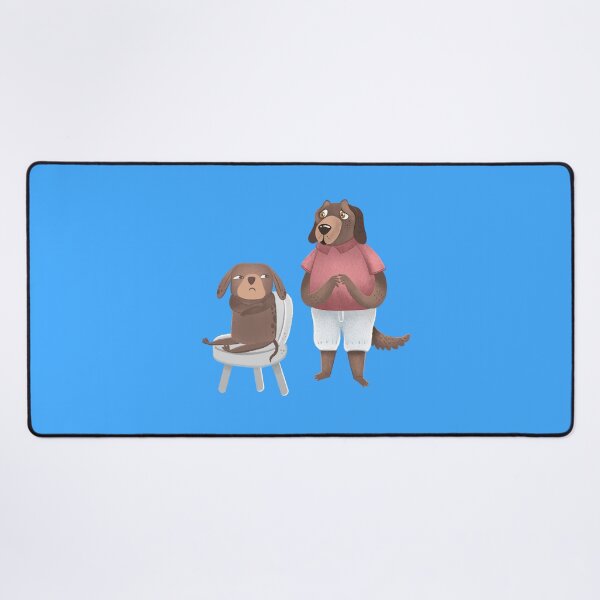 Item preview, Bad Dog and mumma dog looking worried designed and sold by jasmineberry.