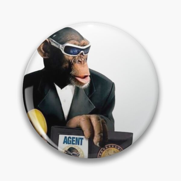 Item preview, Secret Agent Monkey,  designed and sold by sseth1996.
