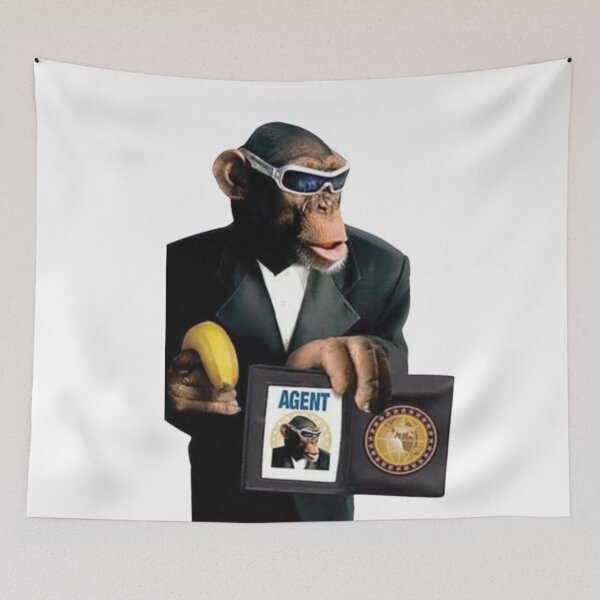 Item preview, Secret Agent Monkey,  designed and sold by sseth1996.