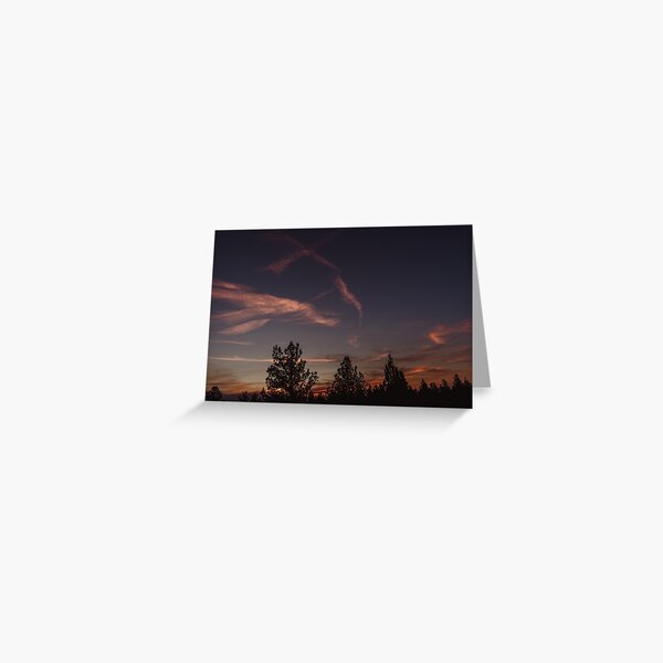 Sunset Greeting Card