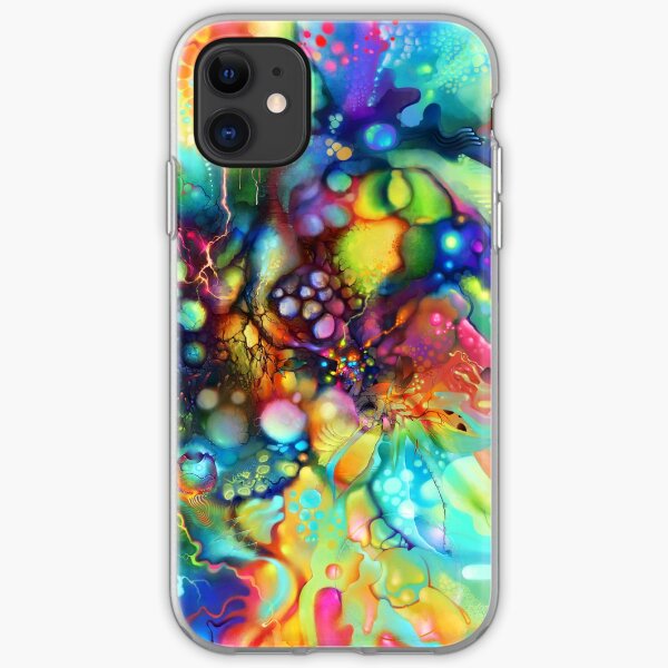 Post Mental Stains - Digital Painting iPhone Soft Case