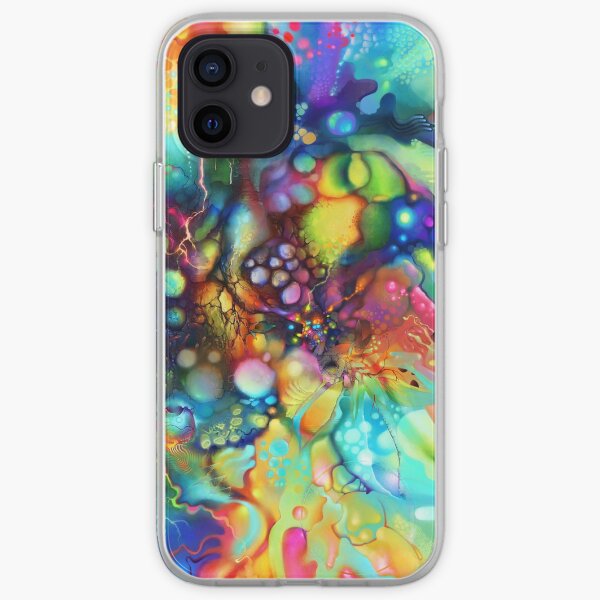 Post Mental Stains - Digital Painting iPhone Soft Case
