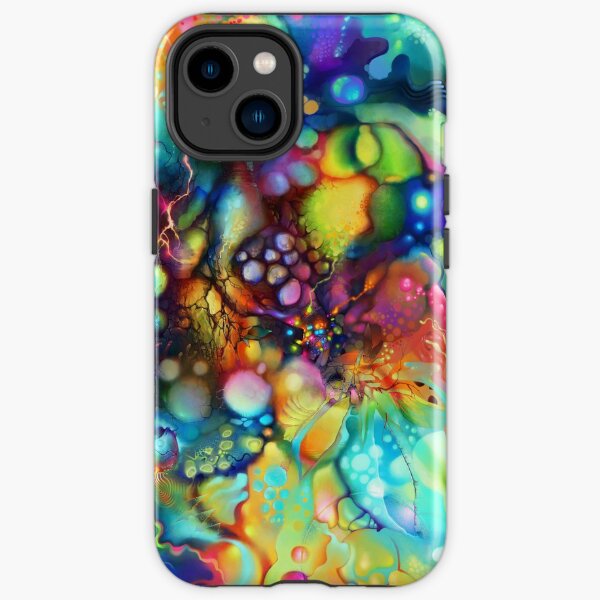 Post Mental Stains - Digital Painting iPhone Tough Case