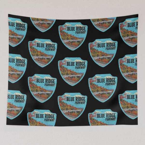 Item preview, Blue Ridge Parkway Distressed Vintage Retro Badge designed and sold by Baudendistel.
