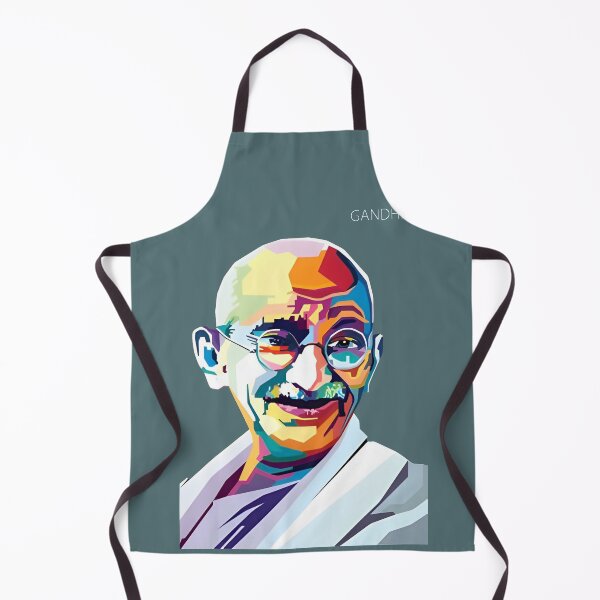 Item preview, Mahatma Gandhi colorful artwork designed and sold by PoliticsPrint.