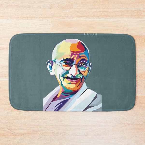 Item preview, Mahatma Gandhi colorful artwork designed and sold by PoliticsPrint.