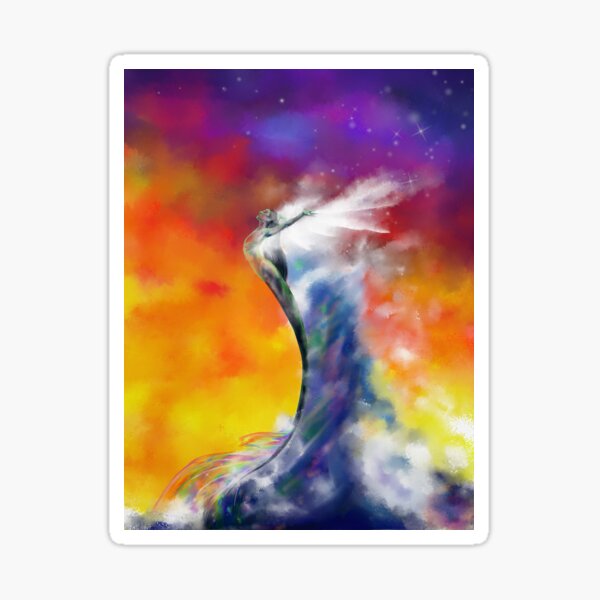 Morning Flight (Dance of the Sea) Sticker