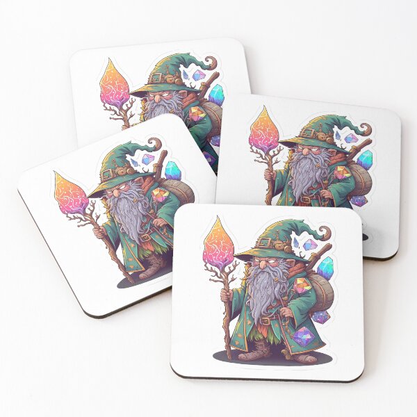 Item preview, Emerald Enchanter: A Cute and Serious Crystal Wizard designed and sold by LilBrainStorm.