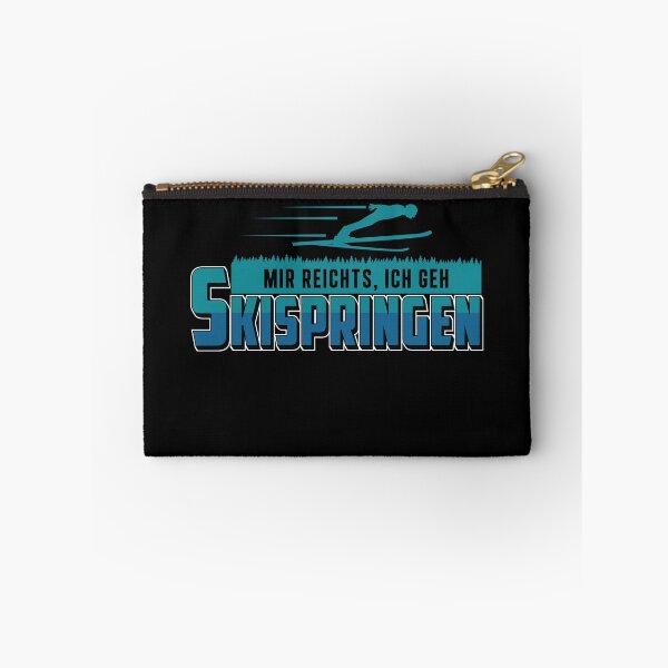 Item preview, Mir Reichts Ich Geh Ski Jumping Funny Ski Flies designed and sold by StrongShirts.