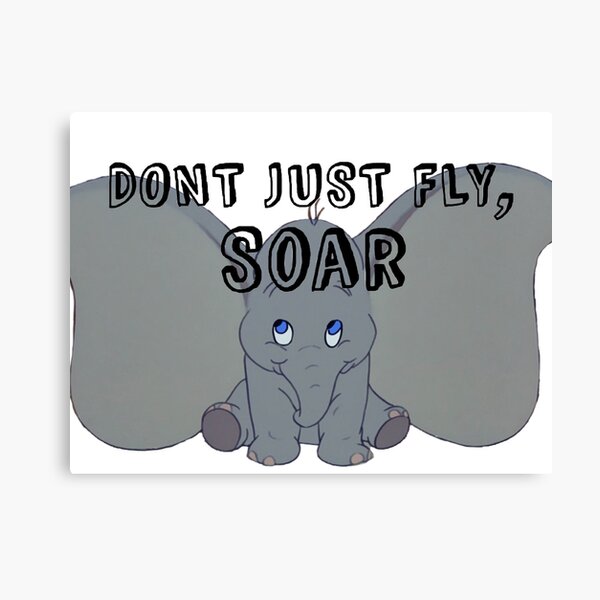 dumbo quote wall art redbubble