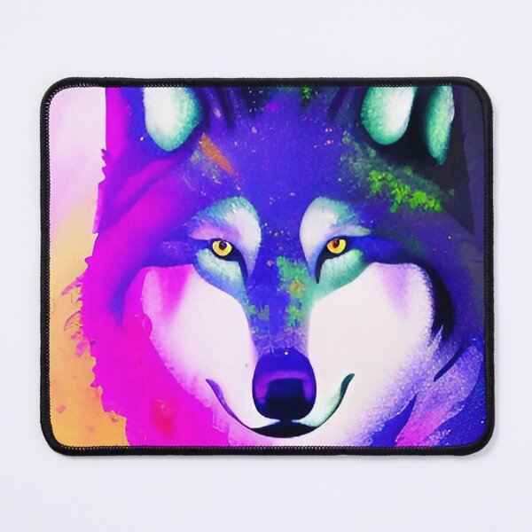 Item preview, Rainbow Wolf designed and sold by kathypegel.
