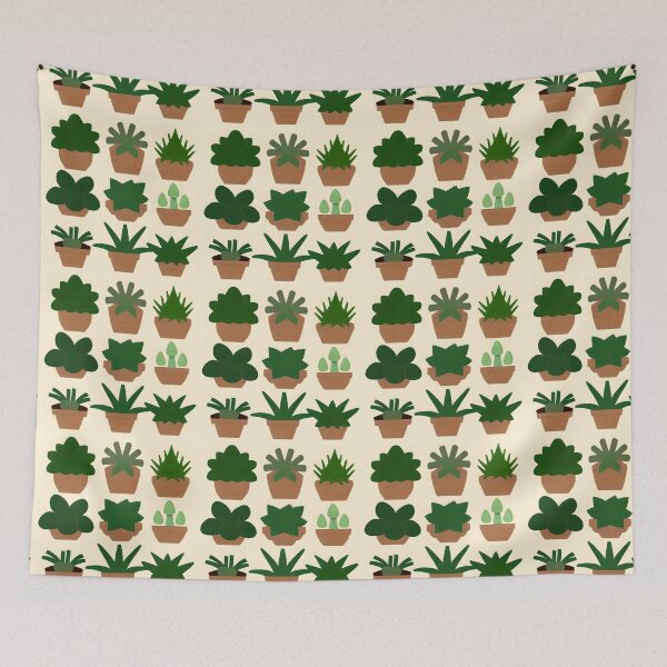 Item preview, succulents 3x3 designed and sold by glowglowworm.