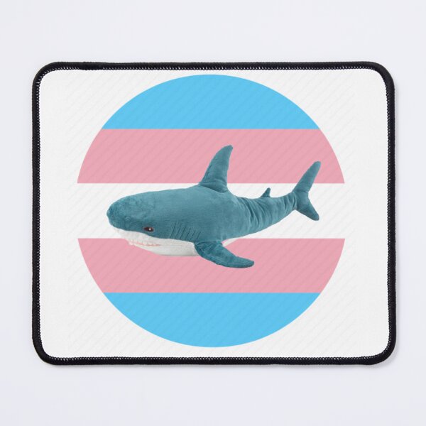 Item preview, BLÅHAJ TRANS FLAG designed and sold by AethelredAndAfe.