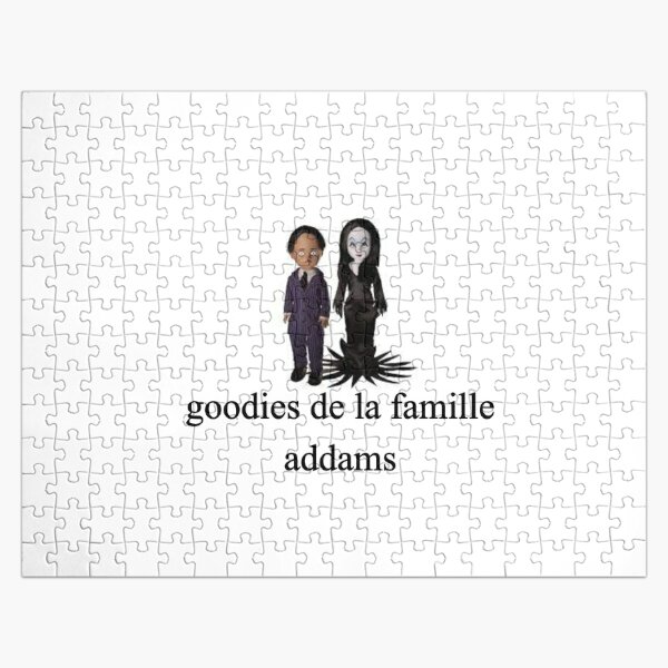 Famille Addams 8 X 99 mini-Piece Puzzle by La Fabrique à Puzzles