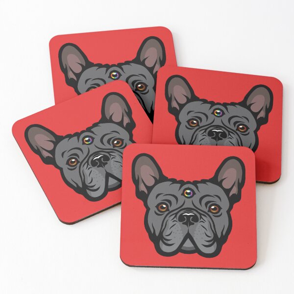 Item preview, Third-Eye Frenchie No Background designed and sold by Shrimptastic.