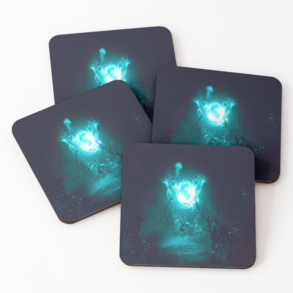 Item preview, Underwater Cyan Teal Turquoise Glowing Pearl Photo manipulation Surreal Art designed and sold by MAEffects.