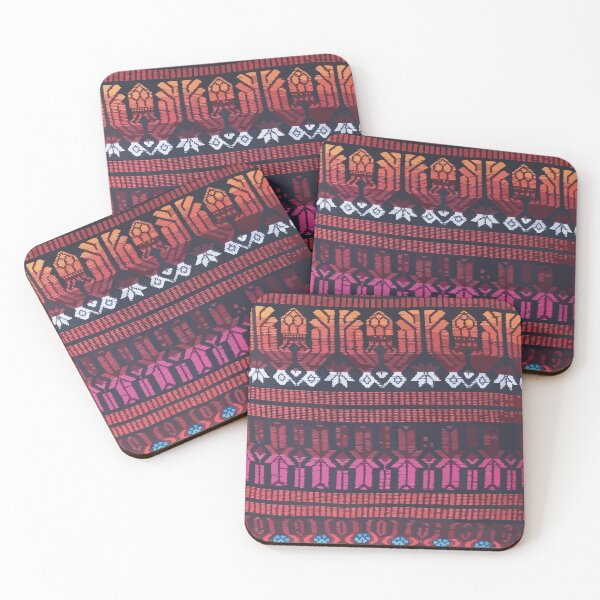 Item preview, Aztec pattern mayan motive rebozo mexican embroidery designed and sold by T-Mex.