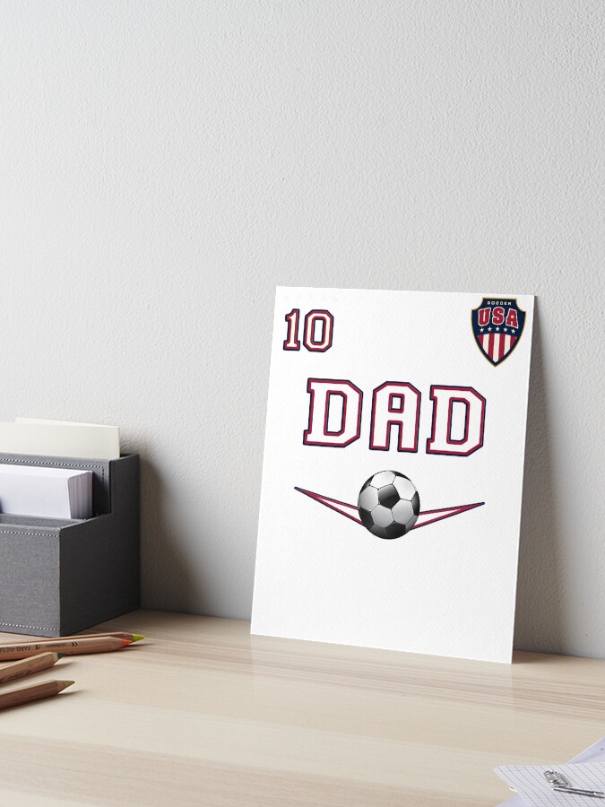 Soccer T-Shirt Original Usa Design With Number 10 Soccer T-Shirt Original Usa Design With Number 10