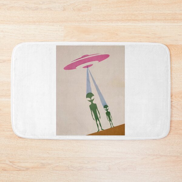 Item preview, beam ufo alien roswell pink saucer green fireworks designed and sold by roswellartist.