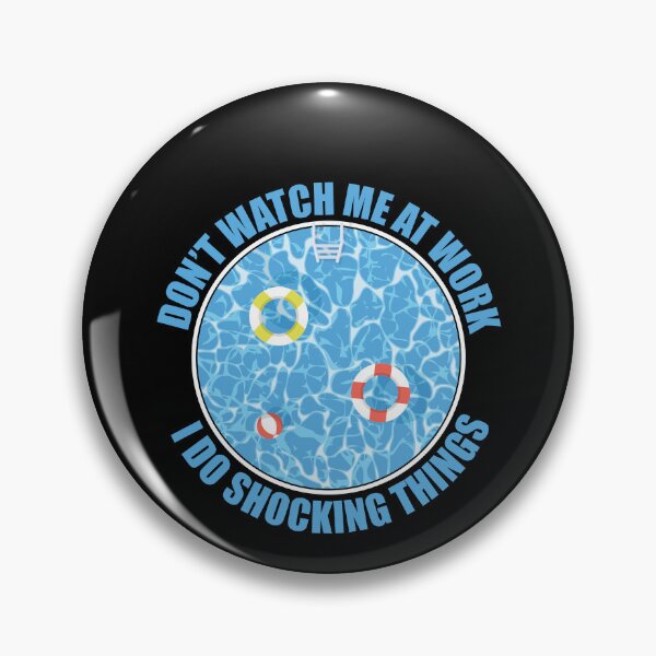Item preview, Don't Watch Me At Work Funny Pool Guy Service designed and sold by StrongShirts.