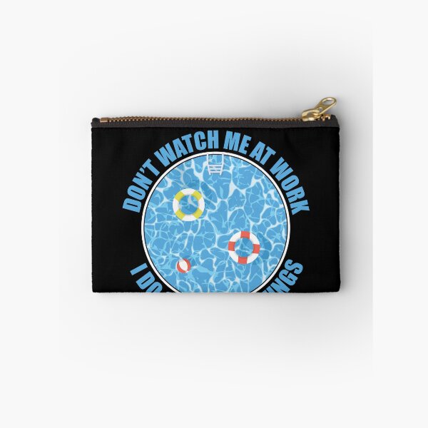 Item preview, Don't Watch Me At Work Funny Pool Guy Service designed and sold by StrongShirts.