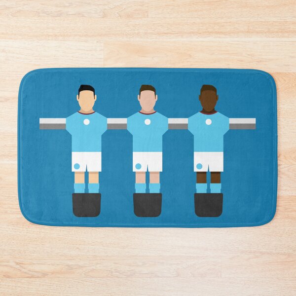 Item preview, Manchester City Football Team Table Football Players designed and sold by DelfDesign.