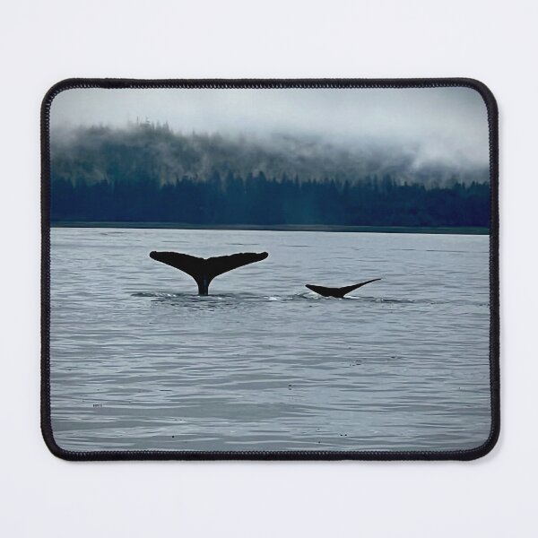 Item preview, Mother and Baby Whale Tails in Alaska designed and sold by JLFXCreations.