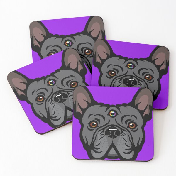 Item preview, Third-Eye Frenchie Purple  designed and sold by Shrimptastic.