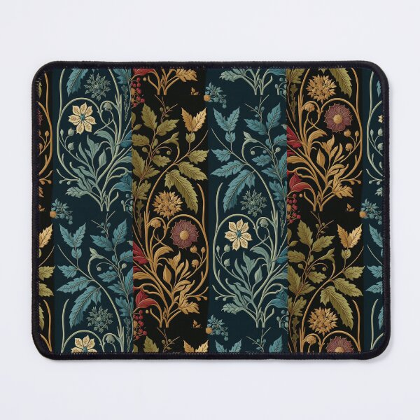 Item preview, Symmetrical Two Tone Botanical Print designed and sold by FloralFancy.