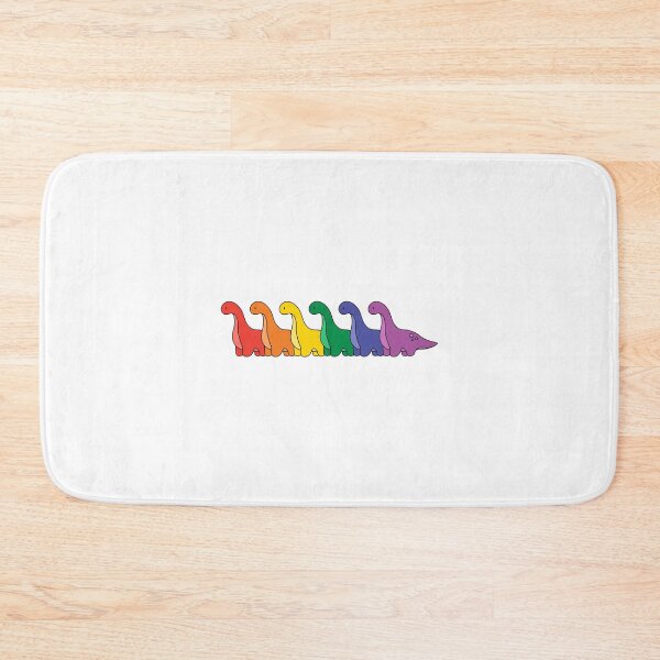 Item preview, Simple rainbow/pride dinosaurs designed and sold by Cindermoon.