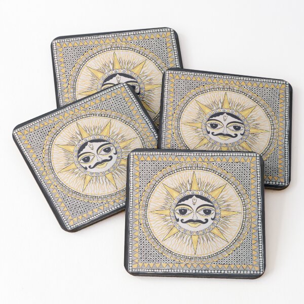 Item preview, Golden sun designed and sold by Richa Maurya.