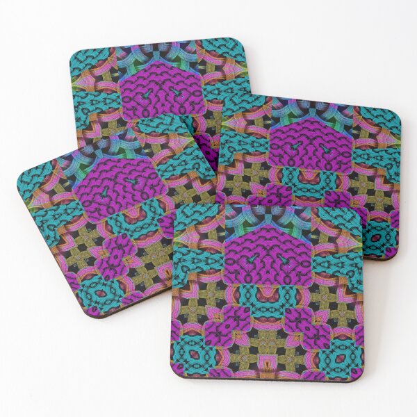 Item preview, EXHILARATING PAINTING BASKET OF COLORFUL WEAVES ABSTRACT GEOMETRIC PATTERNS designed and sold by Ralek.
