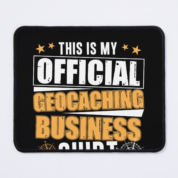 Item preview, This Is My Official Funny Geocaching Fan Humor For Geocacher designed and sold by StrongShirts.