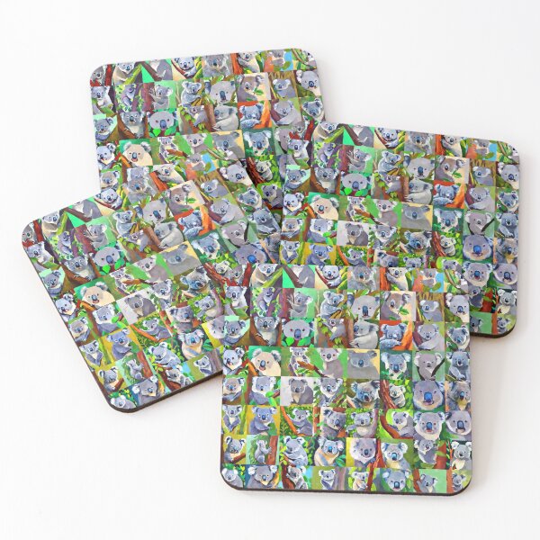 Item preview, Eucalyptus Dreams: A Koala Collage designed and sold by ChrisButler.