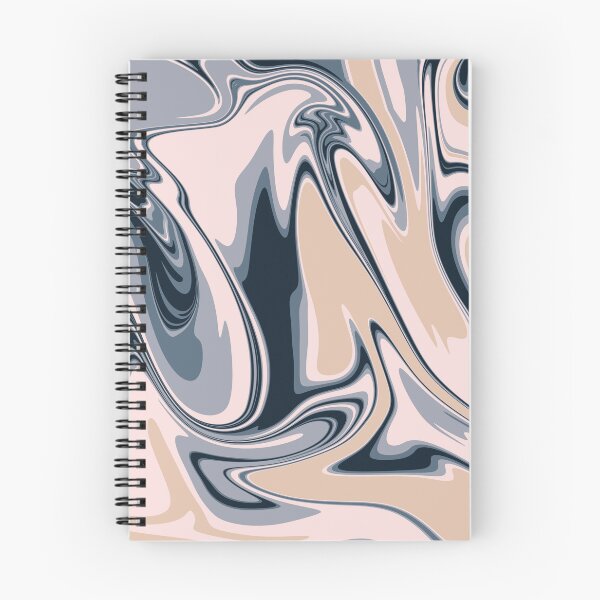 Item preview, Gold and Navy Liquid Abstract Artwork  designed and sold by patternsoup.