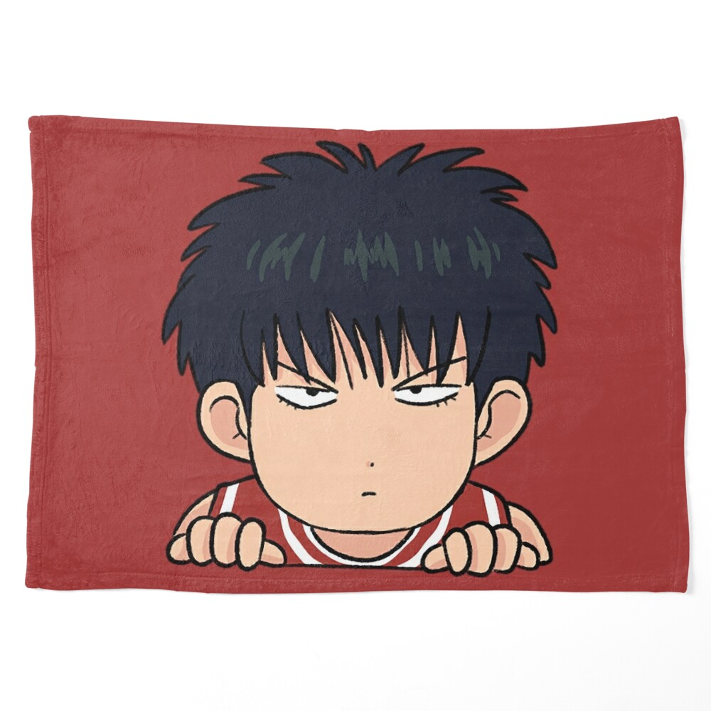 Rukawa Slam Dunk Anime Peeker Sticker Art Board Print for Sale by