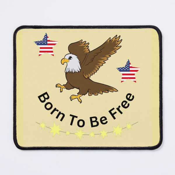 Item preview, born to be free eagle usa designed and sold by LGMmugsdesign.