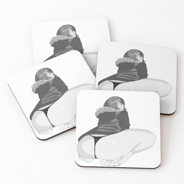 Item preview, Lewd anime girl hentai manga ecchi waifu titties ass gray tone designed and sold by ArthurPoe.