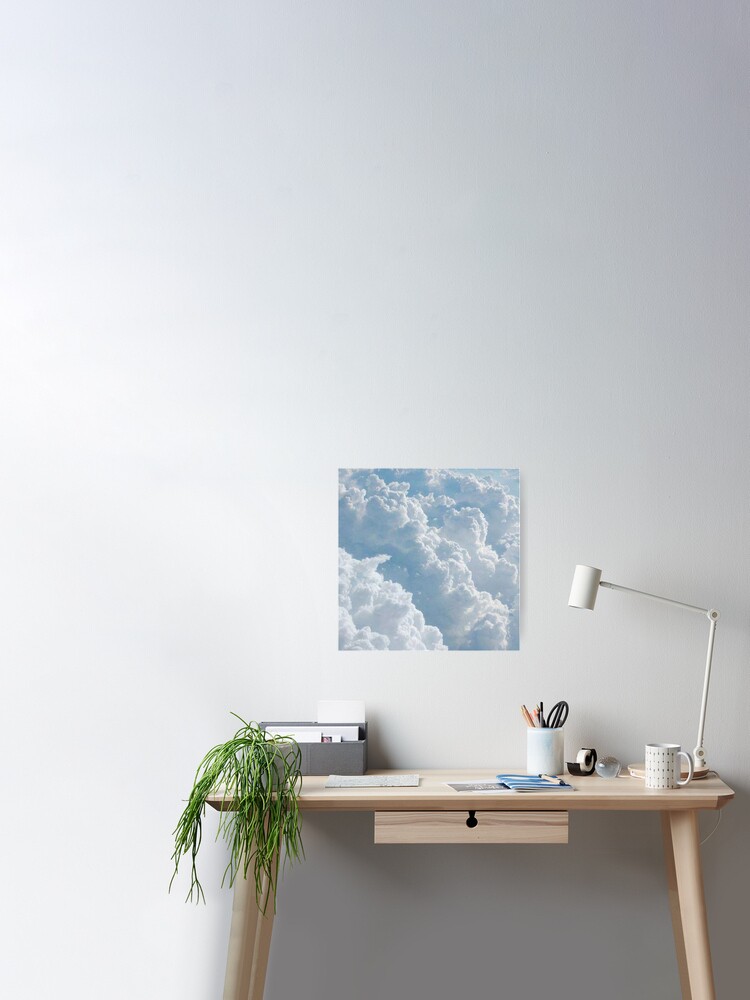 Aesthetic cloud comfy vibe Poster for Sale by Kawabijutsu21