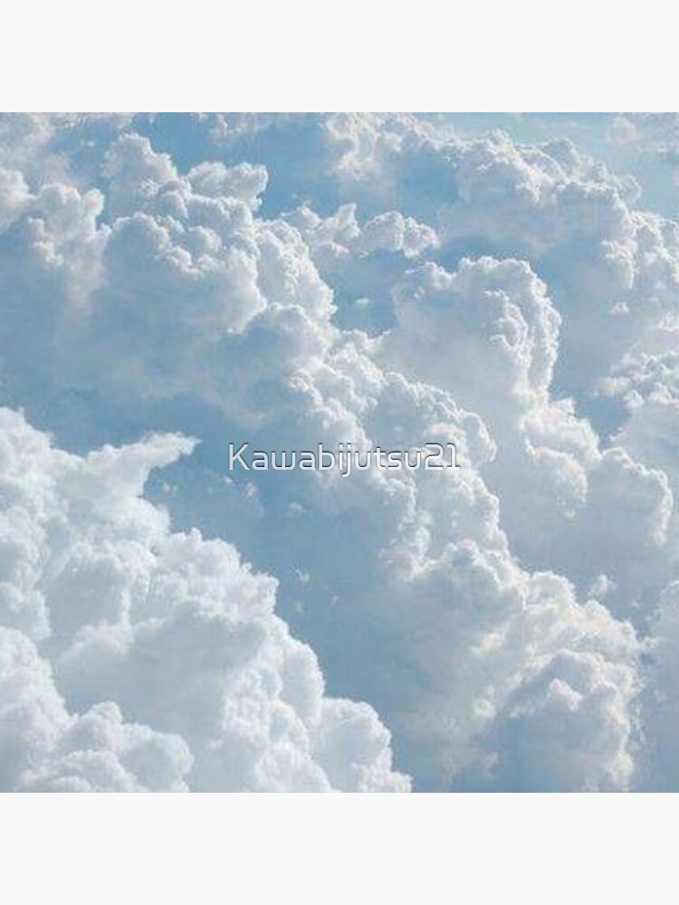 Aesthetic cloud comfy vibe Poster for Sale by Kawabijutsu21