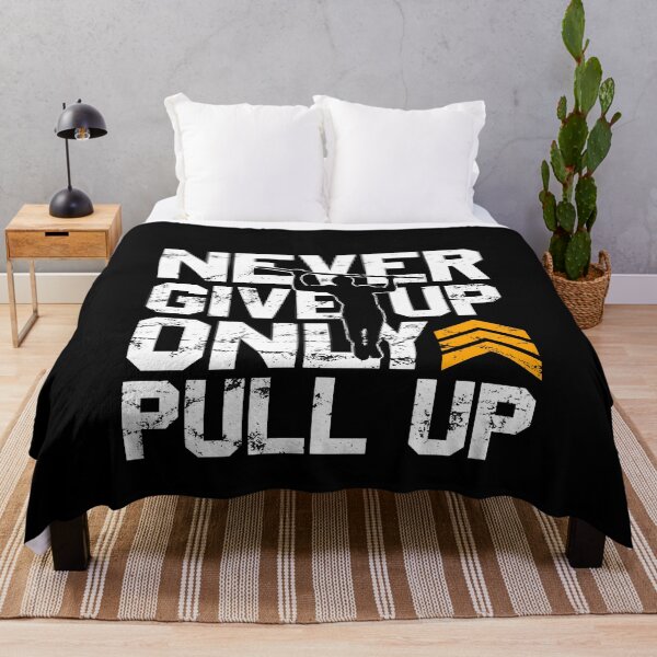 Item preview, Calisthenics Never Give Up Only Pull Up Vintage designed and sold by StrongShirts.