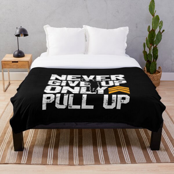 Item preview, Calisthenics Never Give Up Only Pull Up Vintage designed and sold by StrongShirts.