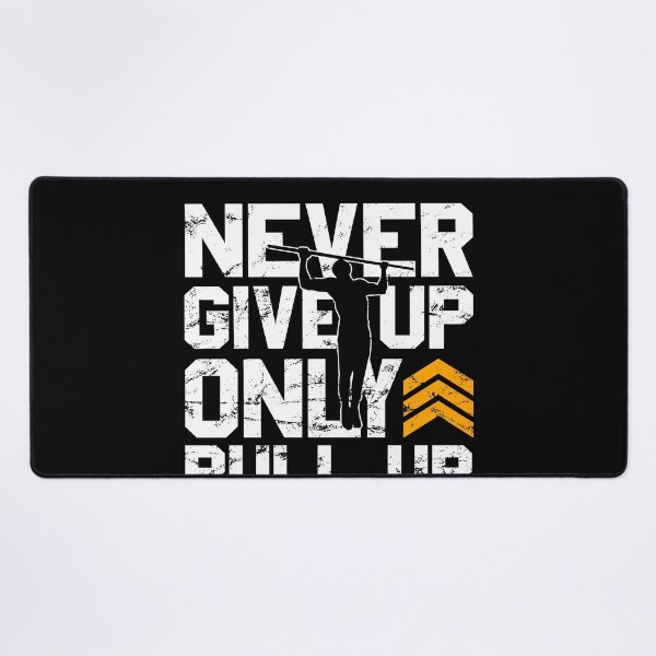 Item preview, Calisthenics Never Give Up Only Pull Up Vintage designed and sold by StrongShirts.