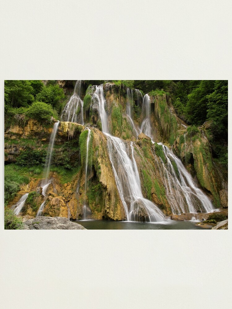 Thumbnail 2 of 3, Photographic Print, Glandieu waterfall designed and sold by patmo.