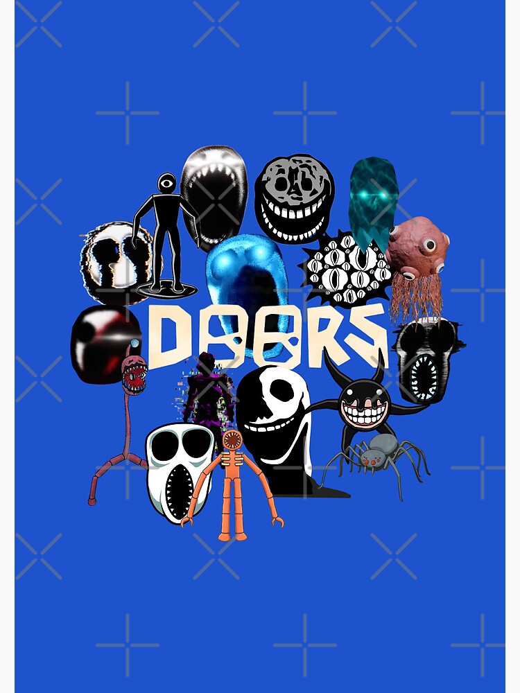 a little scared to post these but these are my hcs/designs for all the doors  entities :] : r/RobloxDoors